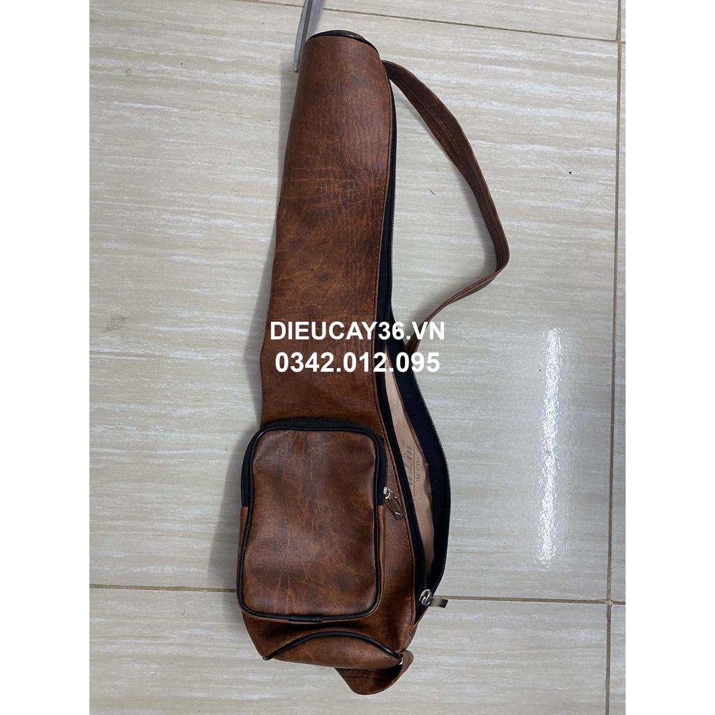 Bao Da Đựng Điếu Cày Mini 20, 30, 40cm, 42cm Đủ Size, Đủ Màu, Có Túi Phụ