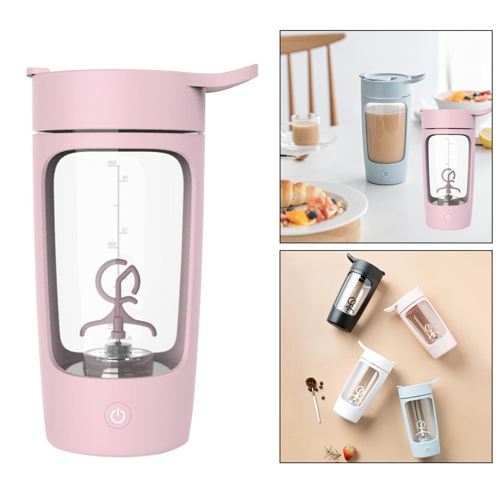 Premium Electric Protein Shaker Bottle, Tritan - BPA Free Mixer Cup .