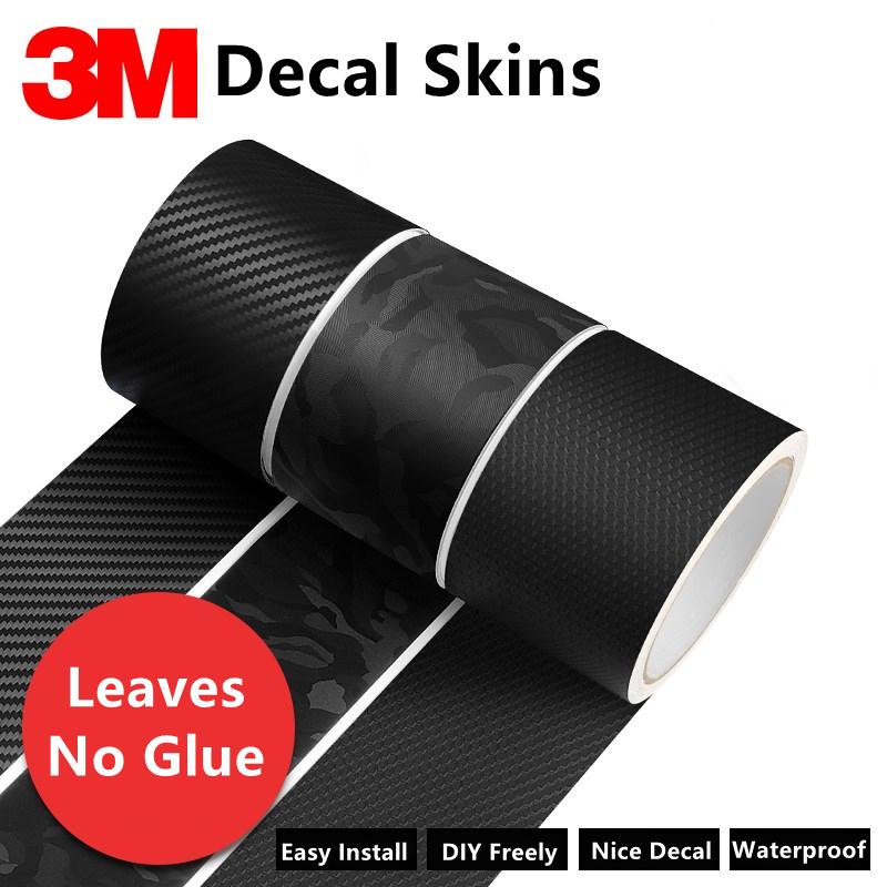 Ống kính máy ảnh 60MM X 1450MM Vinyl Decal Bọc da Bao nhãn dán ống kính Vỏ bọc Phim Phim Vinyl 3M Rộng 6CM Dài 1,45M Màu sắc: Đen bằng sợi carbon