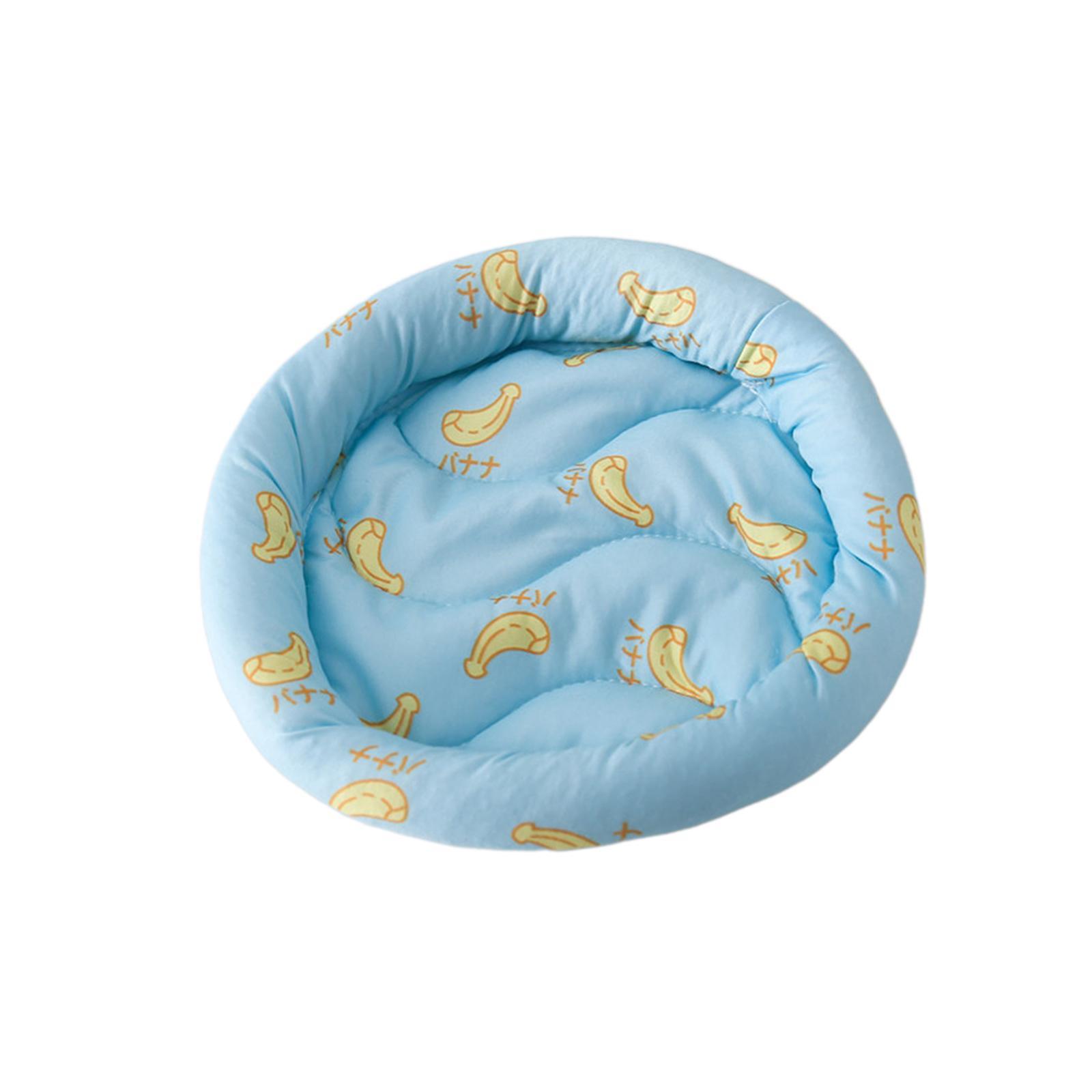 Small Pet Sleeping Pad Hamster Bed Pad Cushion Pad Small Pet Bed Mattres Round Rabbit Mat Guinea Pig Mat for Squirrel Ferret Hedgehog Chinchilla