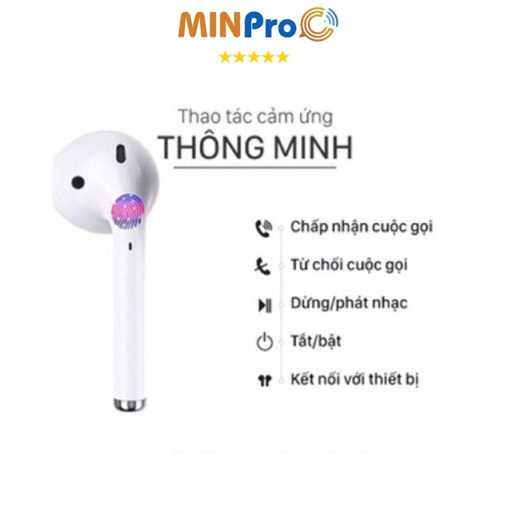 Tai nghe bluetooth MINPRO I12, tai nhge không dây, chơi game, giá rẻ