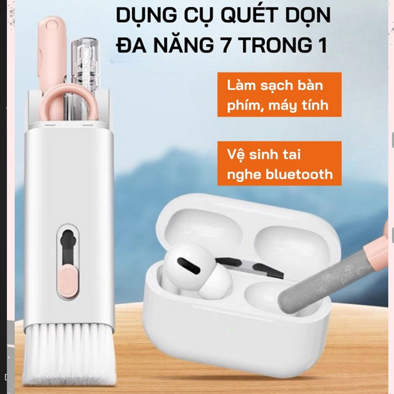 Bộ vệ sinh bàn phím đa năng 7 trong 1