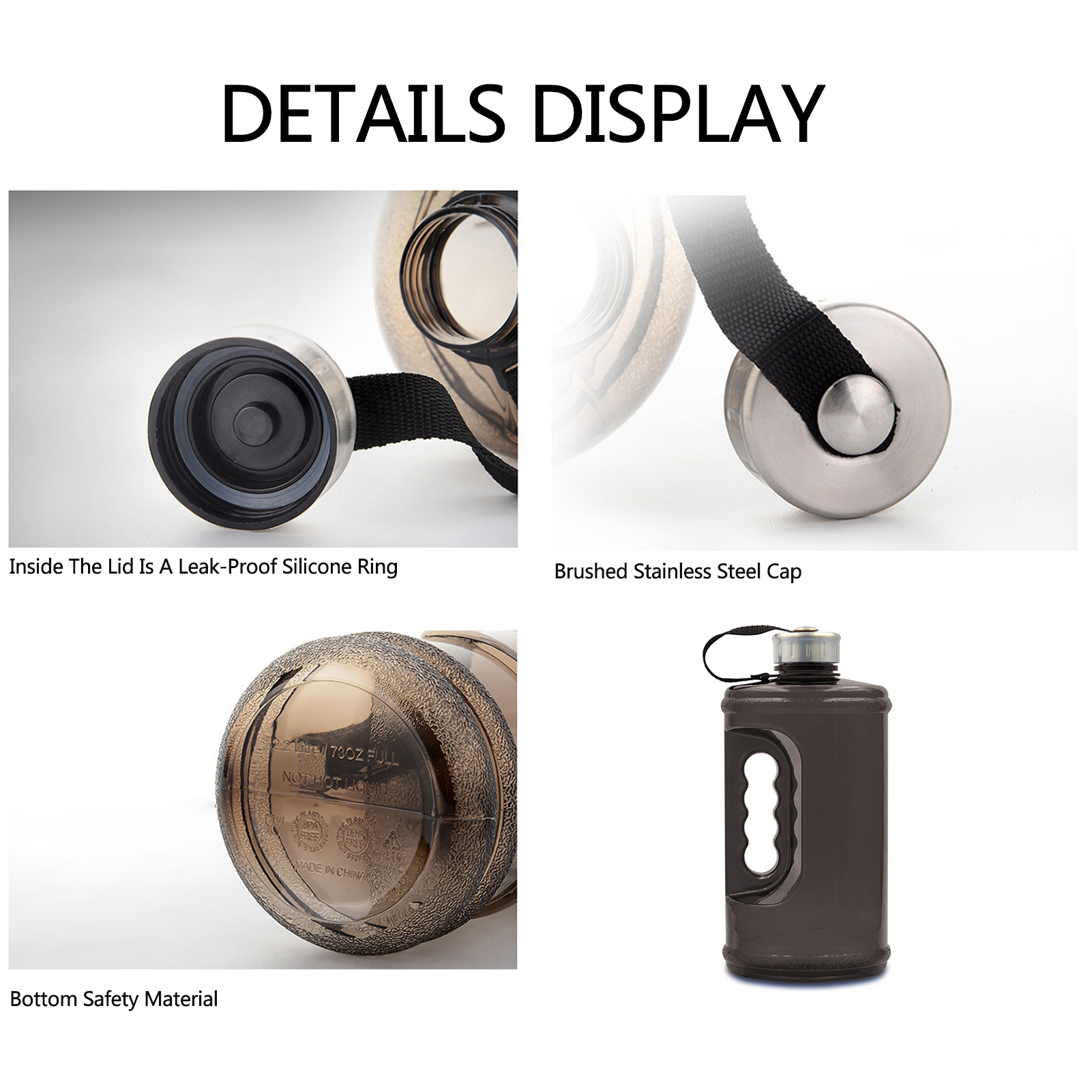 Bình Đựng Nước Thể Thao Lastics Dung Tích 2.2L