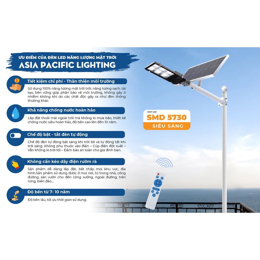 Đèn Đường Led Năng lượng mặt trời Asia Pacific Lighting SSL Series - 200W