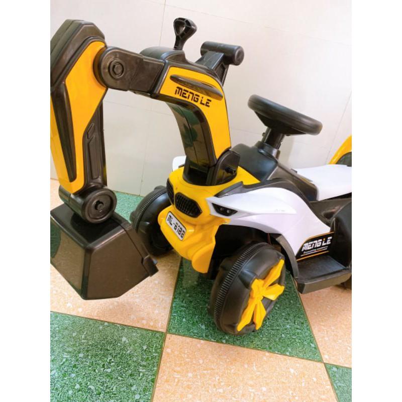 Xe cần cẩu điện, chòi chân 6188 | KBQ128| 1618 có thể tiến lùi và nâng hạ cần cẩu