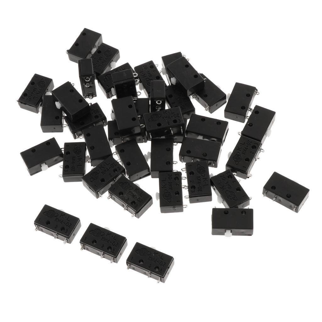 40 Chiếc KW4-OZ Chống Nước Micro Hạn Chế Công Tắc Kín Microswitch Phụ Kiện
