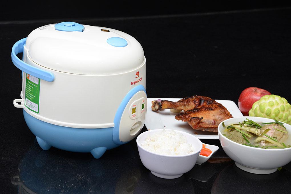 Nồi cơm điện Happycook 0.6 lít HC-60 ( mới 100% ) bảo hành 1 năm