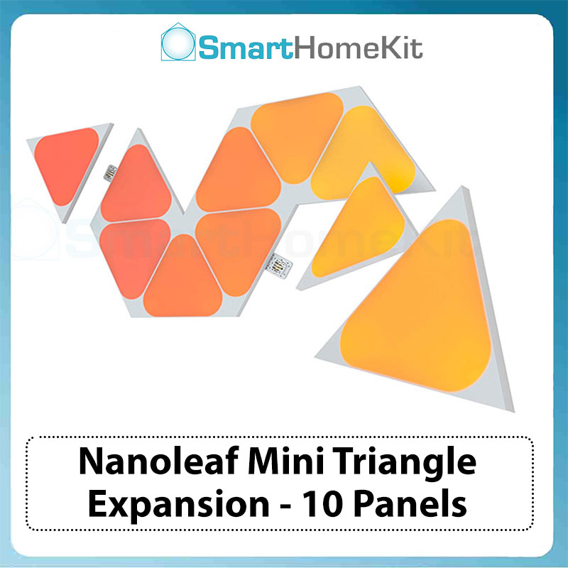 Đèn thông minh Nanoleaf Shapes Tam Giác Mini 10 ô đèn (Bộ mở rộng)