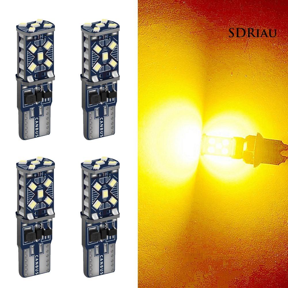 Set 4 Đèn Led T10 W5W Cho Xe Ô Tô