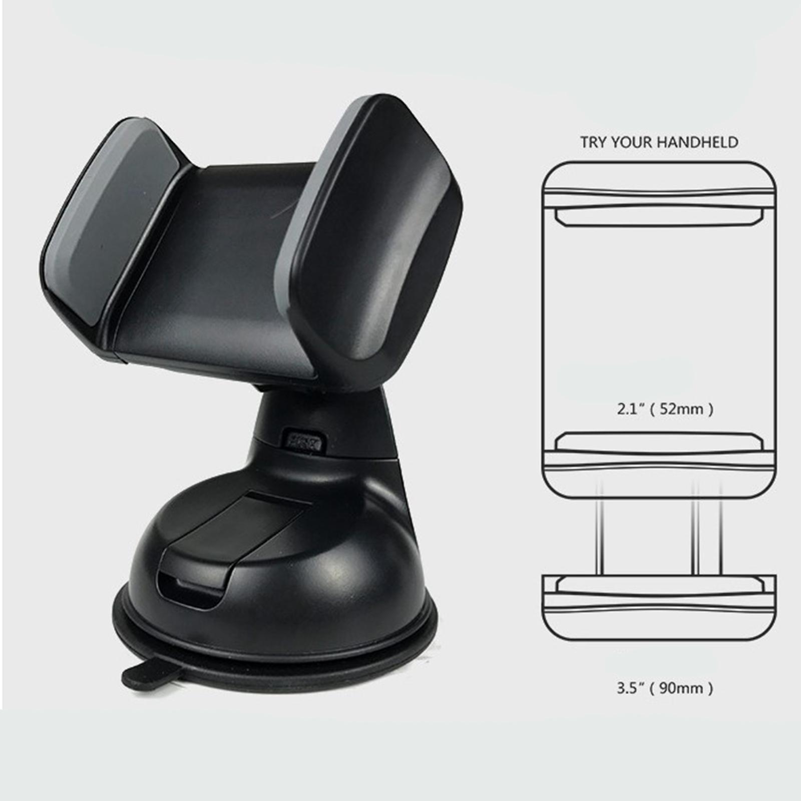 Suction Cup Universal Car Phone Holder Silicone for Auto Air Vent Smartphone