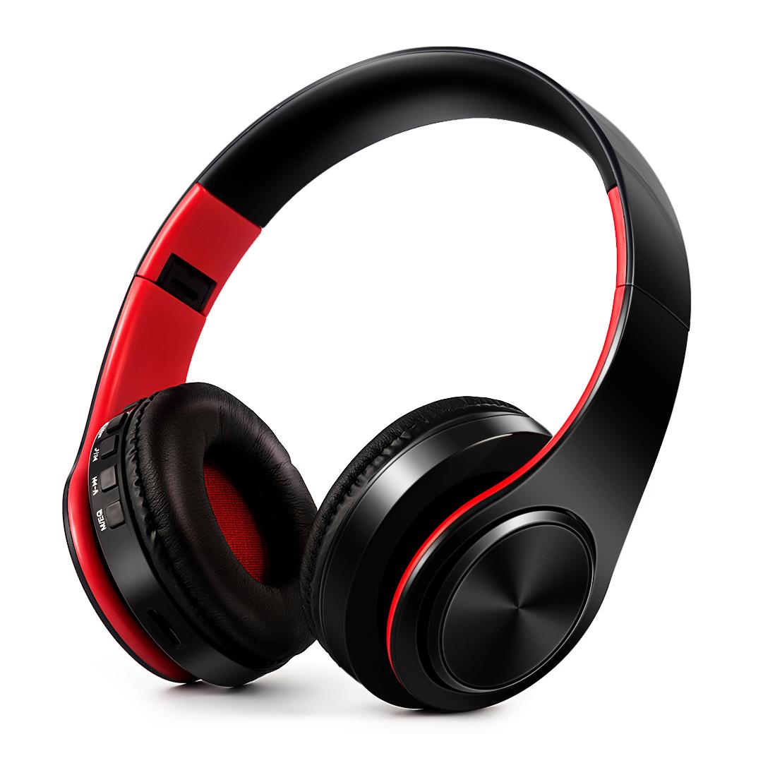 Tai Nghe Bluetooth Tai Nghe Tai Nghe Chụp Tai Không Dây Tai Nghe Âm Thanh Nổi Gấp Gọn Tai Nghe Thể Thao Tai Nghe Micro Handfree MP3 Người Chơi