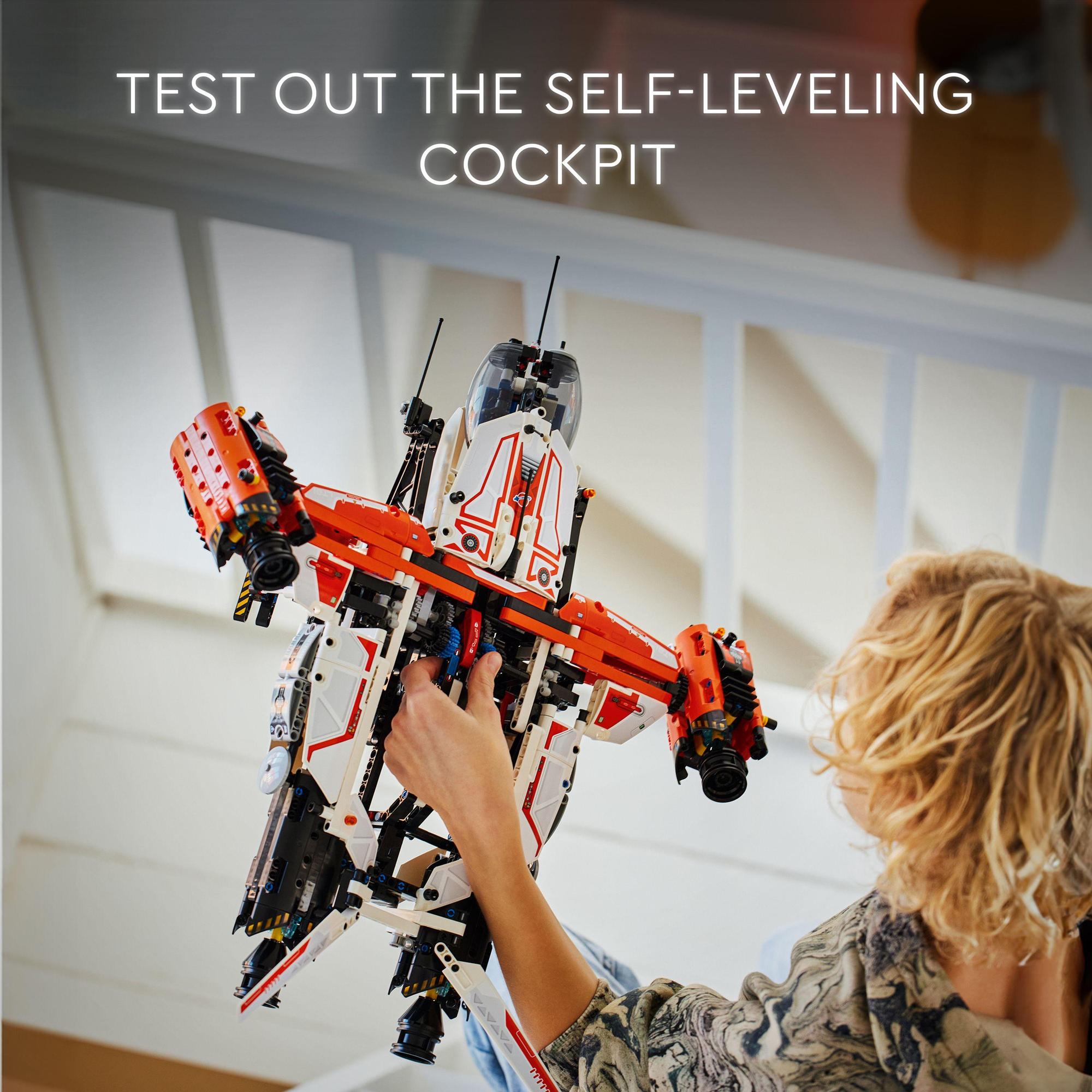 LEGO TECHNIC 42181 Đồ chơi lắp ráp Tàu vũ trụ chở hàng VTOL LT81 (1365 Chi Tiết)