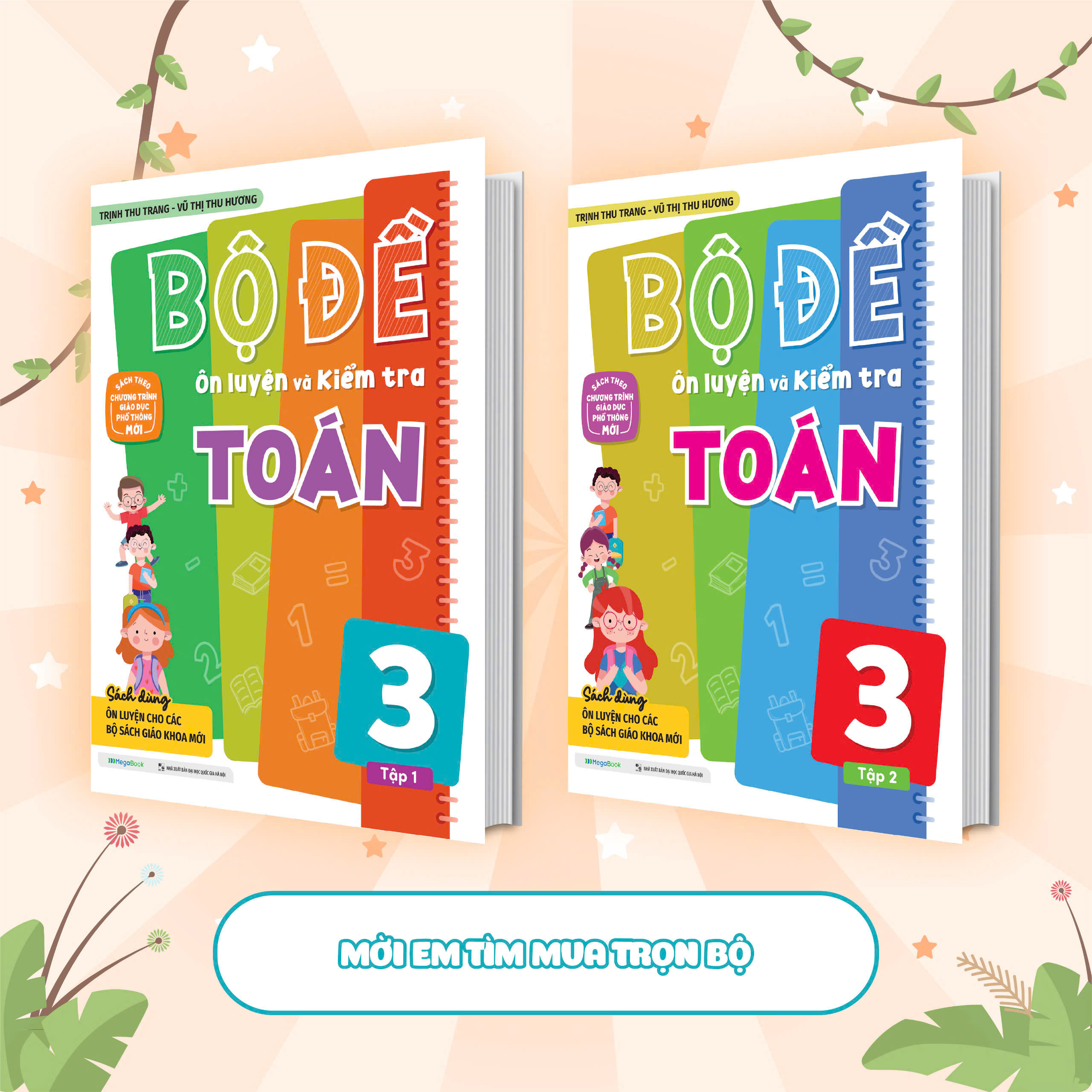 Sách Bộ đề ôn luyện và kiểm tra Toán lớp 3 tập 1