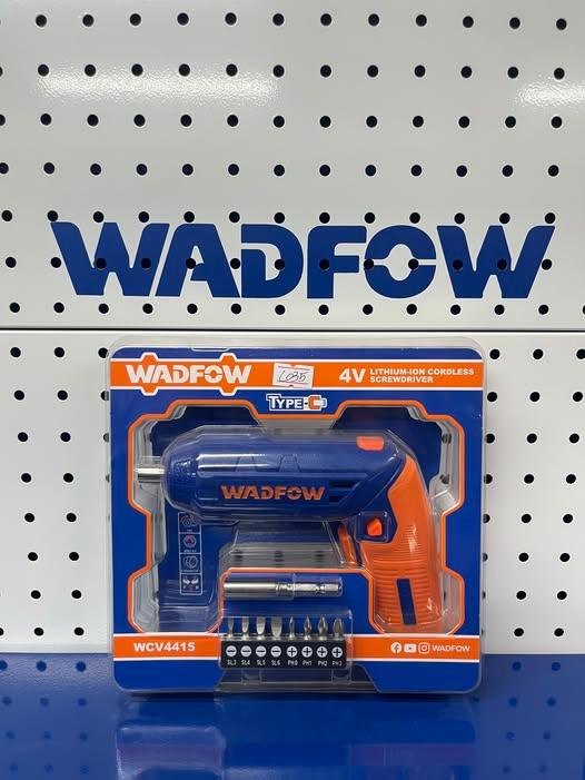 MÁY SIẾT VÍT DÙNG PIN 4V-4NM (KHÔNG KÈM ĐẦU VÀ DÂY CÁP SẠC) WADFOW WCV4415 - HÀNG CHÍNH HÃNG