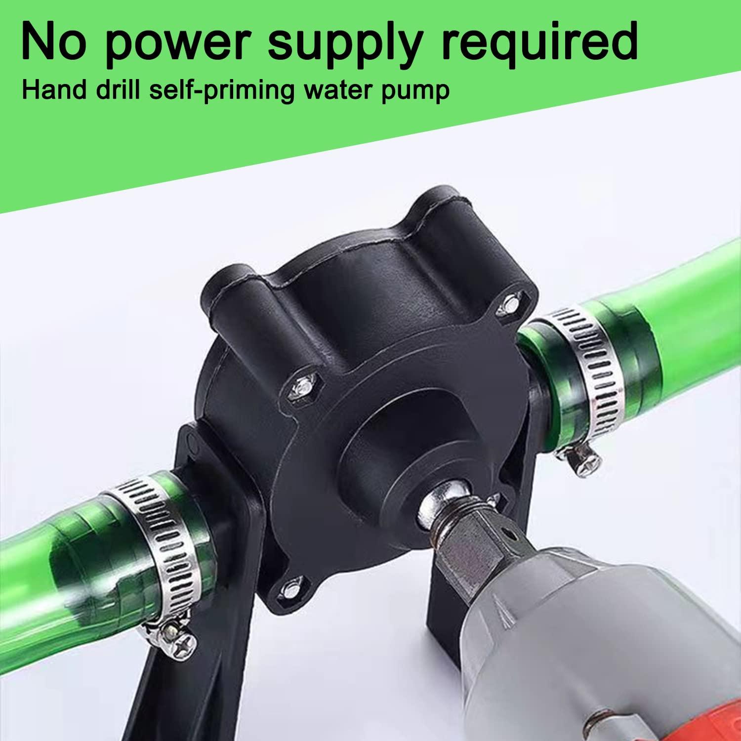 Mini Electropoland cho máy khoan, máy bơm điện di động Bơm tay Máy bơm nước động cơ diesel Động cơ dầu khí chất lỏng tự hấp thụ Tốc độ bơm nhanh