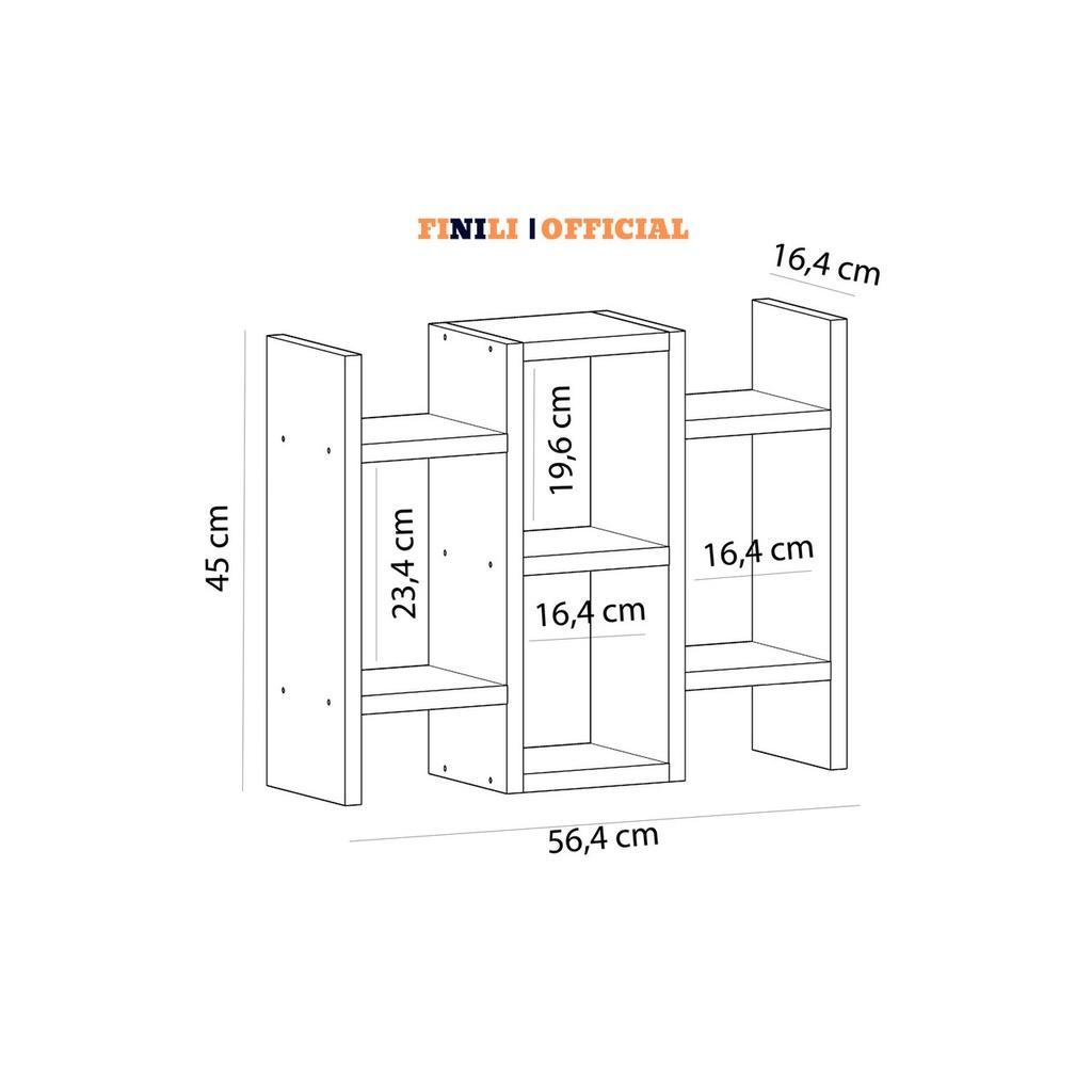 Kệ đựng gia vị và để đồ dành cho nhà bếp đa năng FINILI nhiều tầng để mặt bếp FINILI410