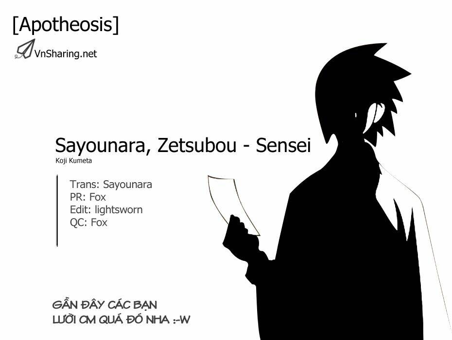 sayounara, zetsubou-sensei chapter 32 1