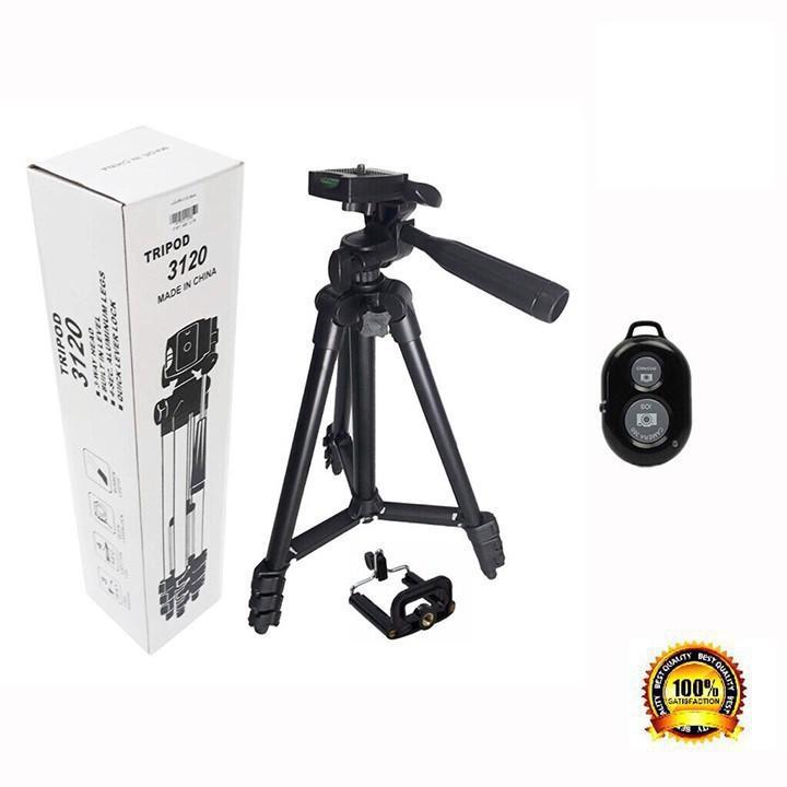 GẬY CHỤP ẢNH 3 CHÂN TỰ ĐỨNG - TRIPOD 3 CHÂN ( Sỉ 60k