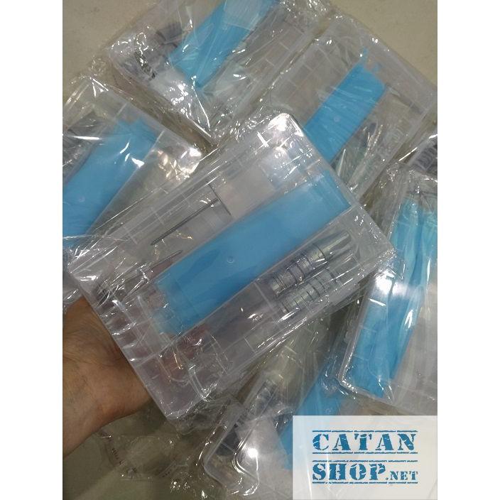 Hộp 32 đui bắt bông kem kèm chốt và túi đựng kem trang trí bánh GD230-BatKemLL