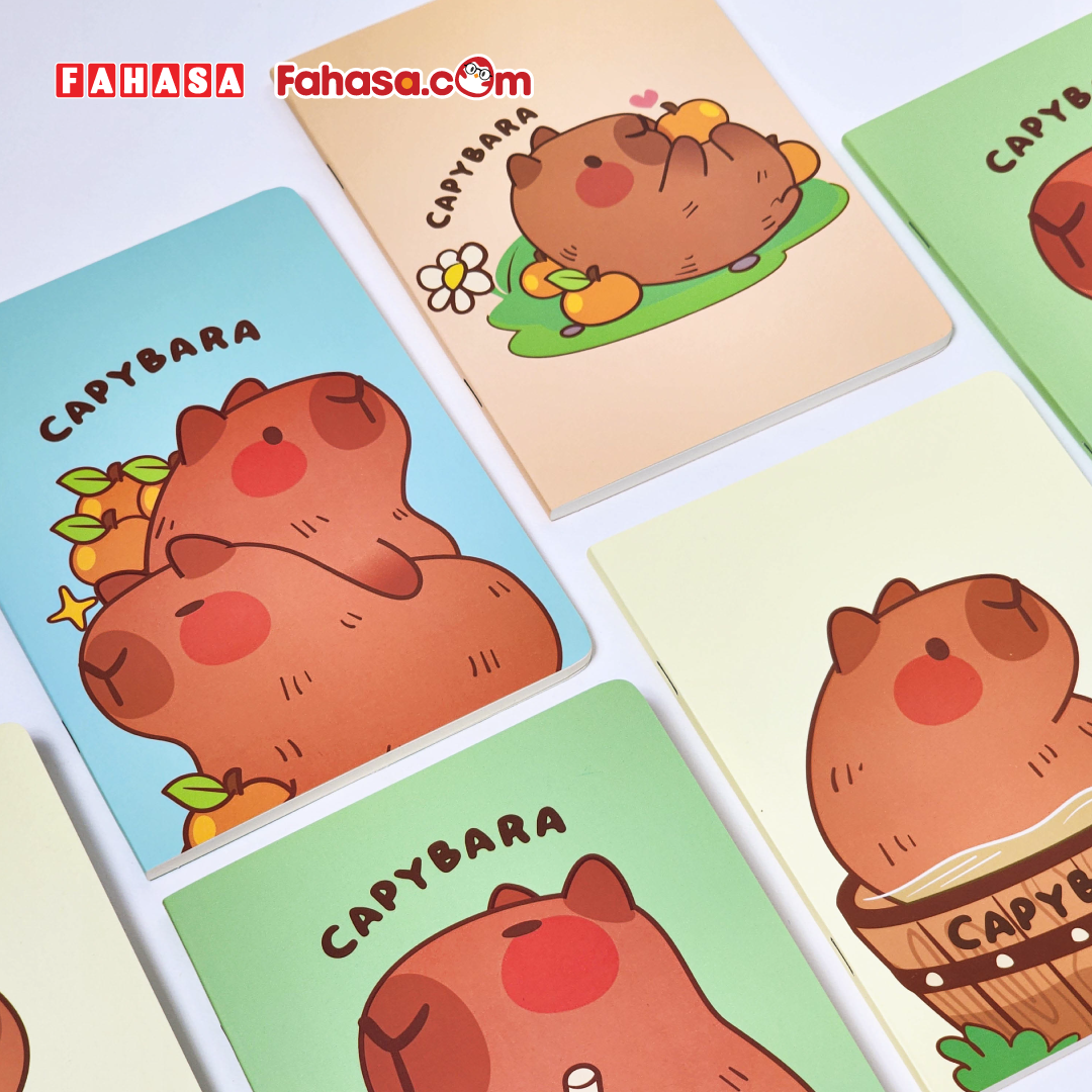 Sổ Ghi Chú Capybara - Kẻ Ngang - 96 Trang 80gsm - The Sun 04