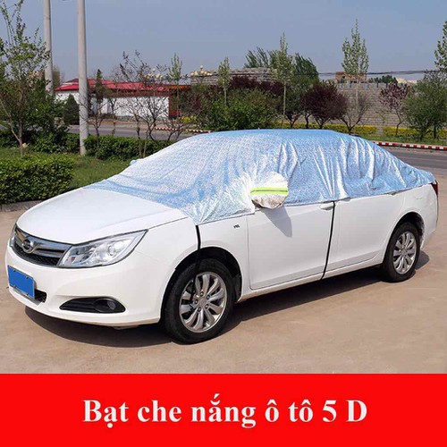 Bạt Che Nắng Nửa Xe - Từ Chân Kính Dễ Dàng Tháo Lắp Nhanh