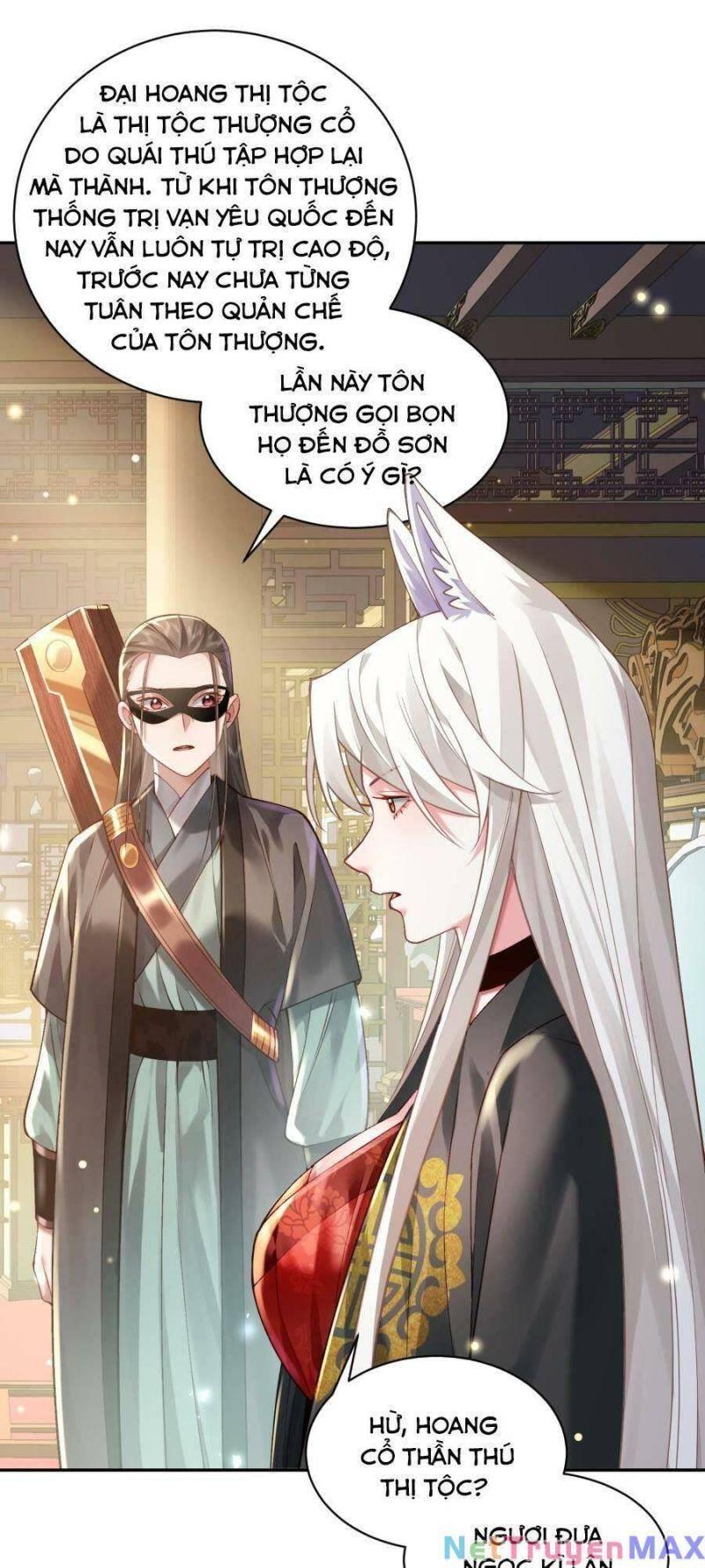 bói toán mà thôi, cửu vĩ yêu đế sao lại thành nương tử ta?! chapter 23 13