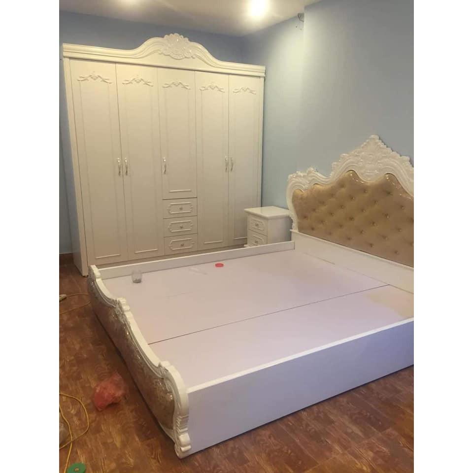 Tủ Quần Áo Hàng Tân Cổ Điển Gỗ MDF
