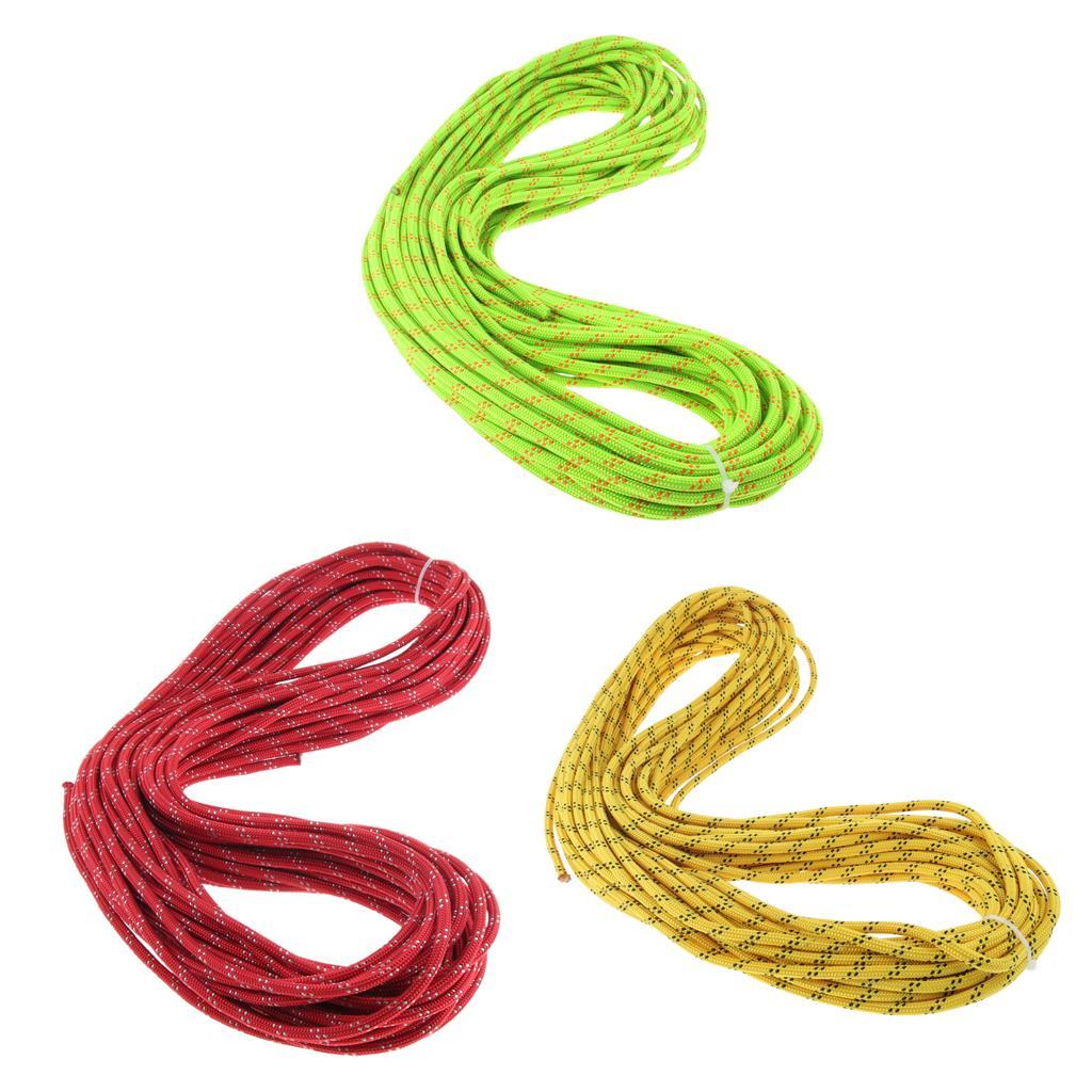 Safety Climbing Auxiliary Rope Knotting Static Cord For Rescue Hiking
