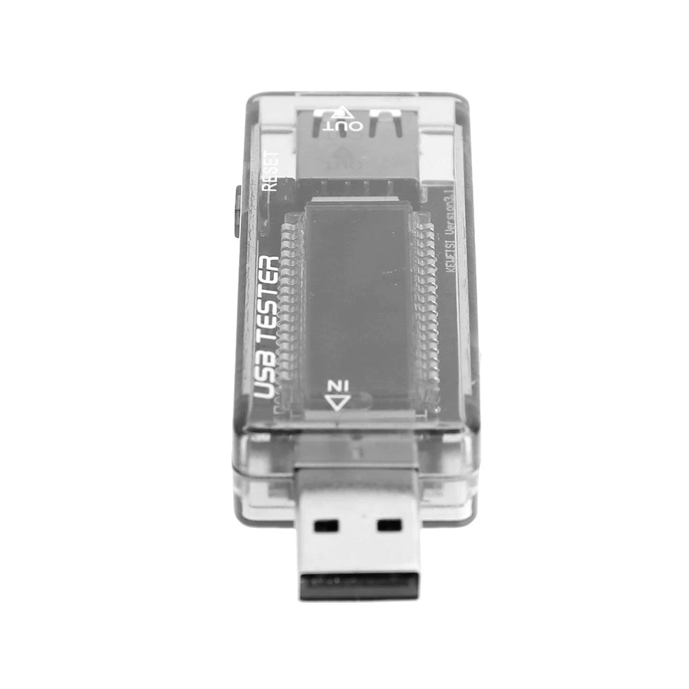 Đồng Hồ Đo Dòng Điện, Điện Áp Trên Cổng USB Tester Khi Sạc Cho Điện Thoại/ Máy Tính Bảng Với Màn Hình Hiển Thị Kỹ Thuật Số Hỗ Trợ QC 2.0 4-20V Mai Lee - Hàng Nhập Khẩu