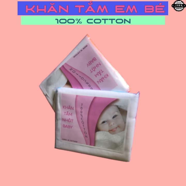 Khăn Tắm Cotton Em Bé