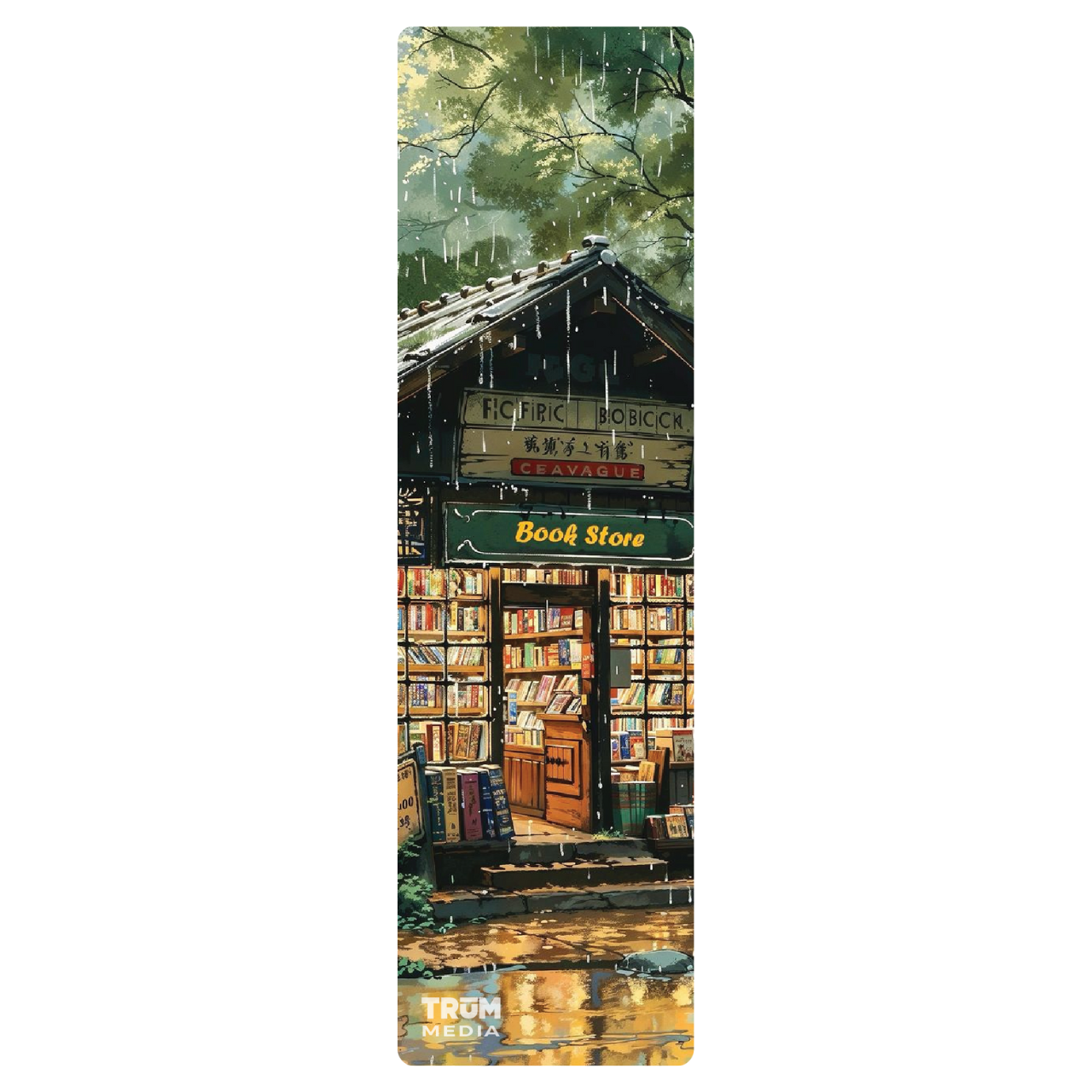 5 Cái Bookmark Kẹp Sách, Dấu Trang Hoạ Tiết Thế Giới Sách - SBOOKS