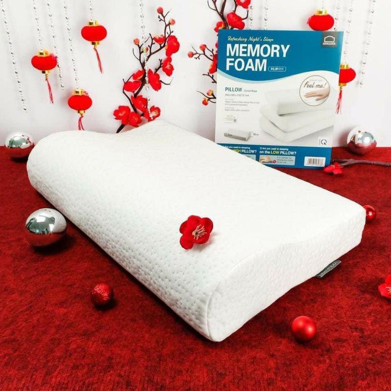 Gối Cao Su Non Cao Cấp HLW111 Memory Foam 50D (cam kết hàng chính hãng)