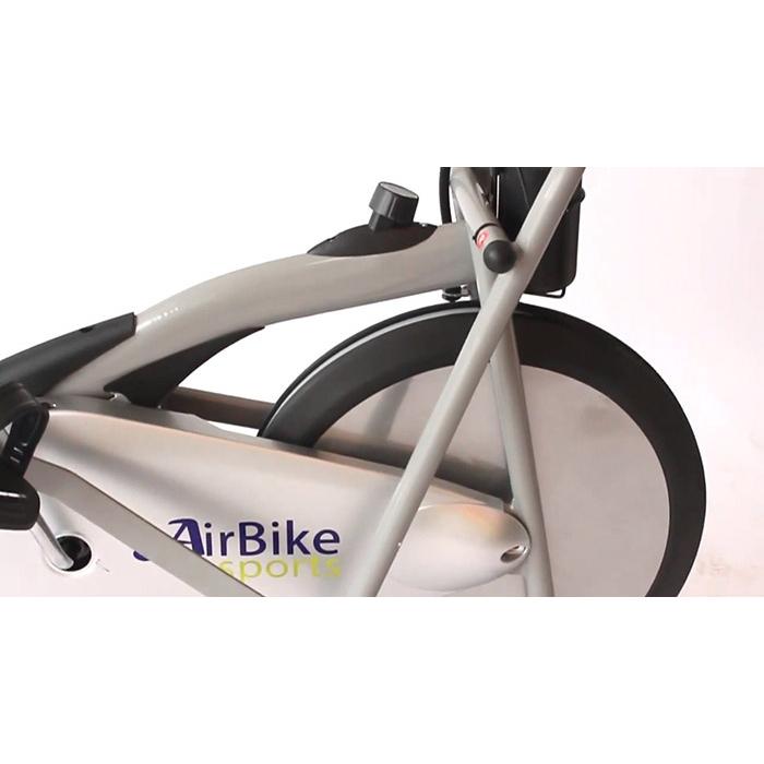 Xe đạp tập thể dục Air Bike + Miếng dán xung điện cao cấp EMS