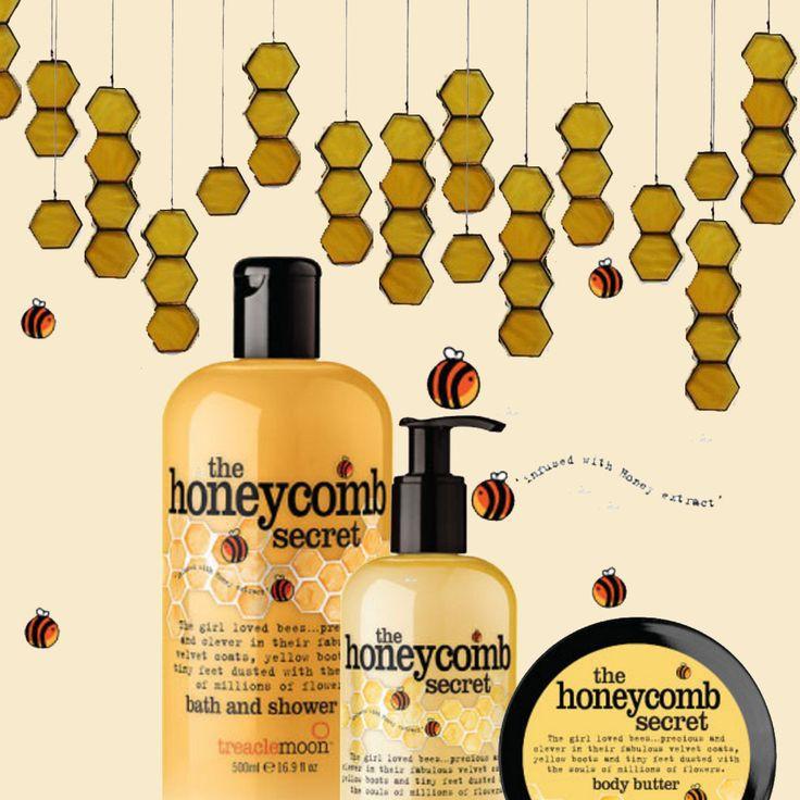 Gel tắm mật ong Treaclemoon 500ml - The Honeycomb Secret