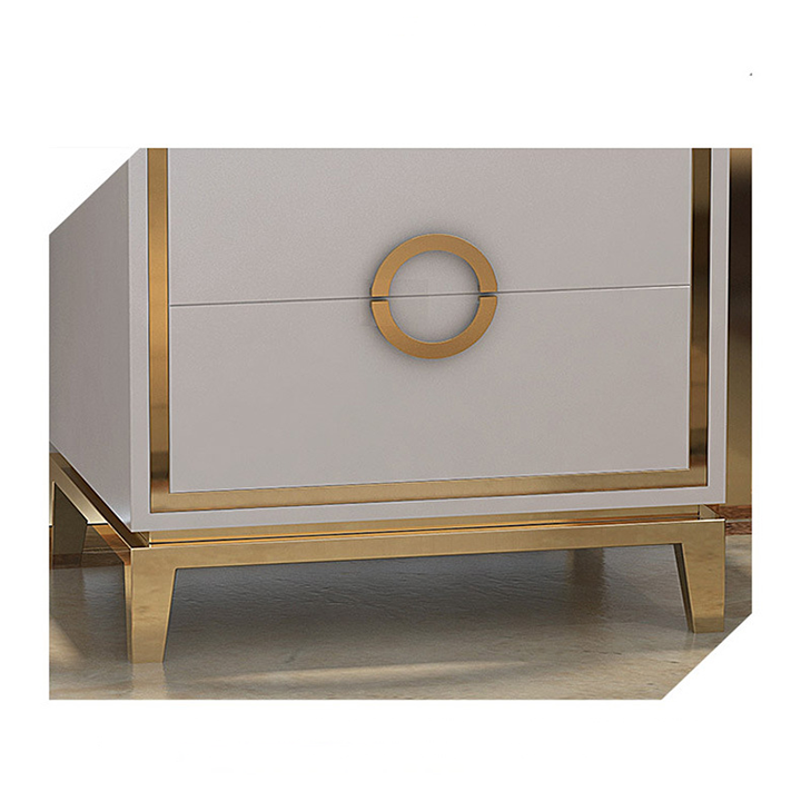 Tủ táp đầu giường 2 ngăn gỗ MDF cao cấp Sơn tĩnh điện Cao cấp - Táp Tủ đầu giường đa năng sang trọng PUK016 Giao màu ngẫu nhiên