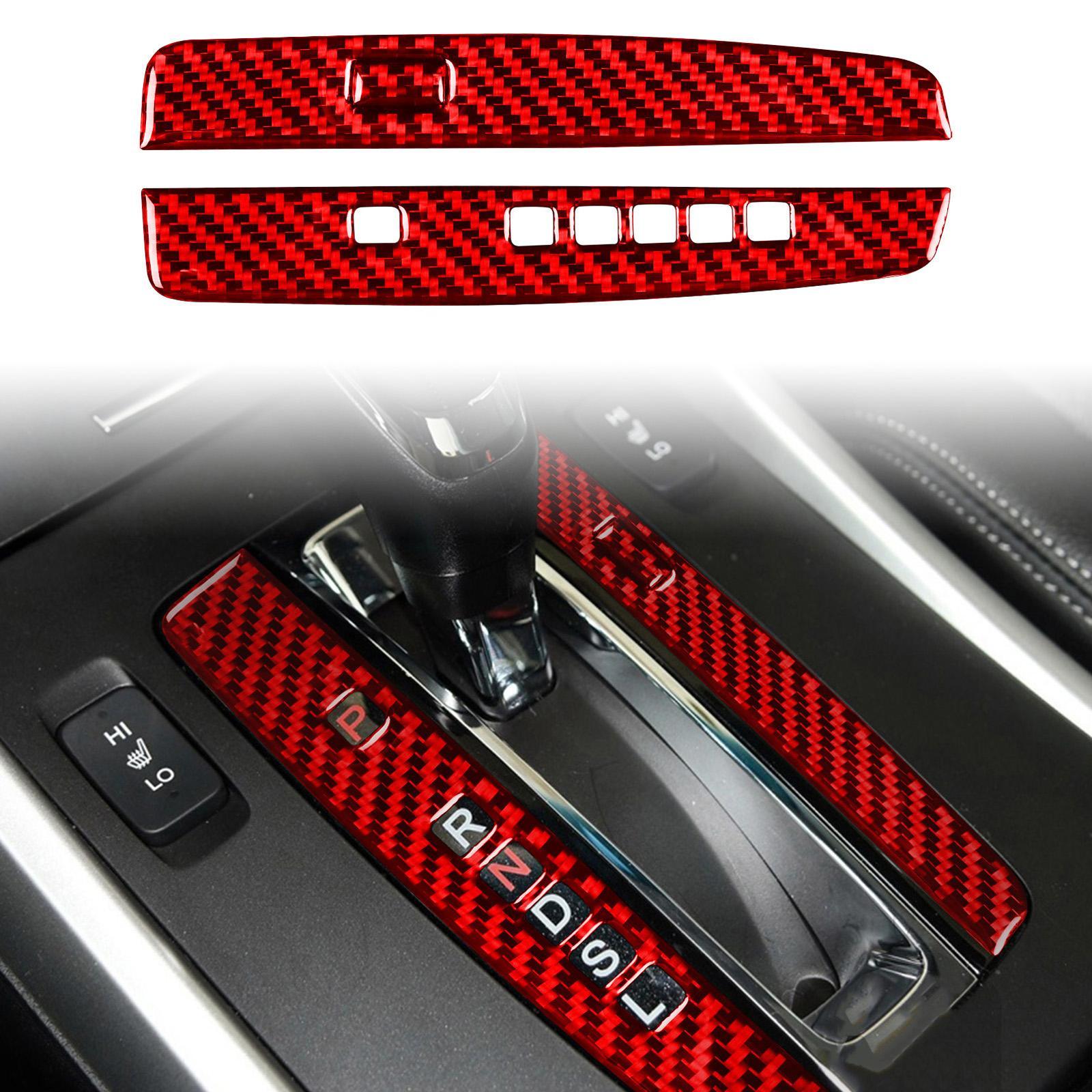 2Pcs Gear  Panel Cover Replacement for   2013-2017