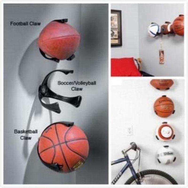 VIP Plastic Ball Claw Wall Mount Basketball Holder Football Volleyball Storage Rack For Home Decor