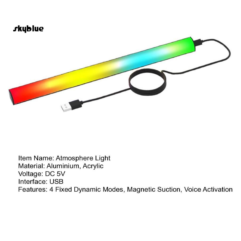 1 Bộ Đèn LED Giao Diện USB Có Hiệu Ứng Cầu Vồng