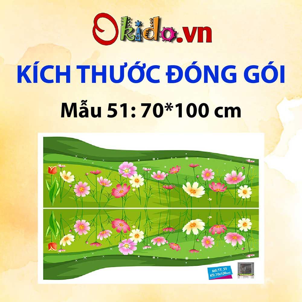 Decal trang trí tết trung thu 2021 bé đánh trống múa
