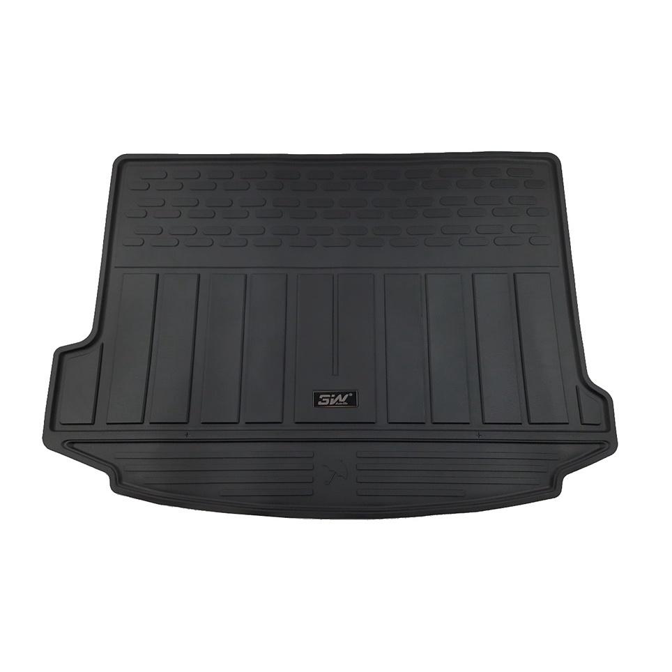 Thảm lót cốp xe ô tô Landrover evoque new 2020 nhãn hiệu Macsim 3W chất liệu TPE cao cấp màu đen