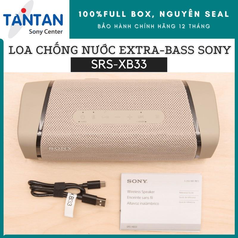 Loa BLUETOOTH EXTRA BASS Sony SRS-XB33 | Hàng chính hãng