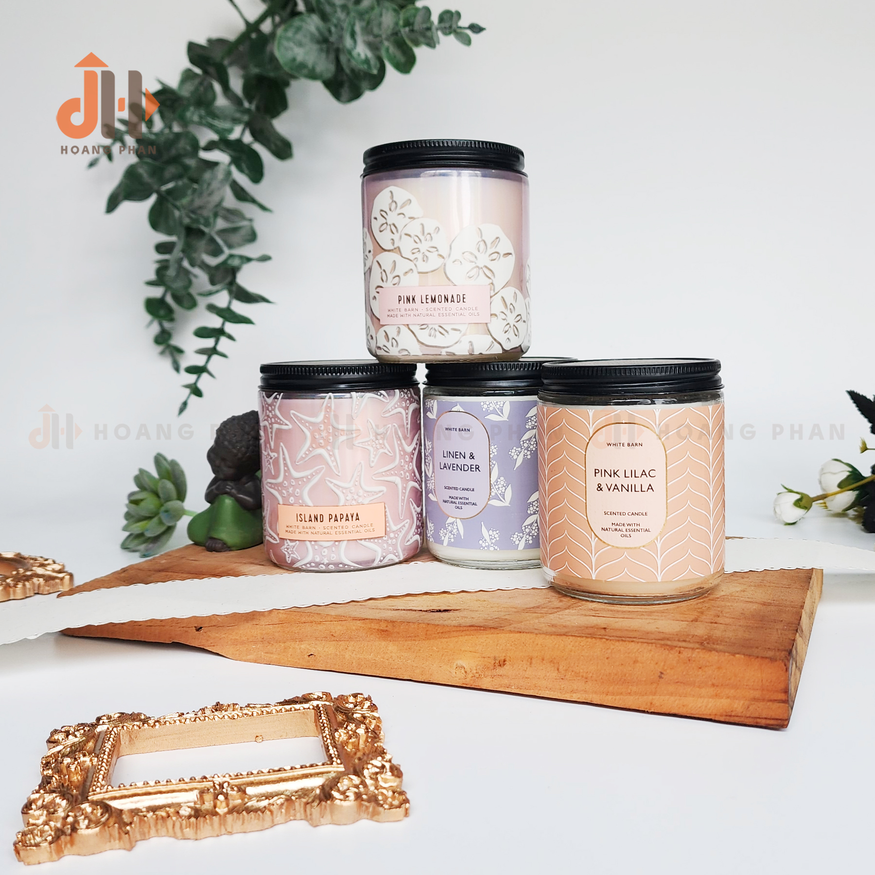 Nến Thơm Bath & Body Works - White Barn 1 Bấc