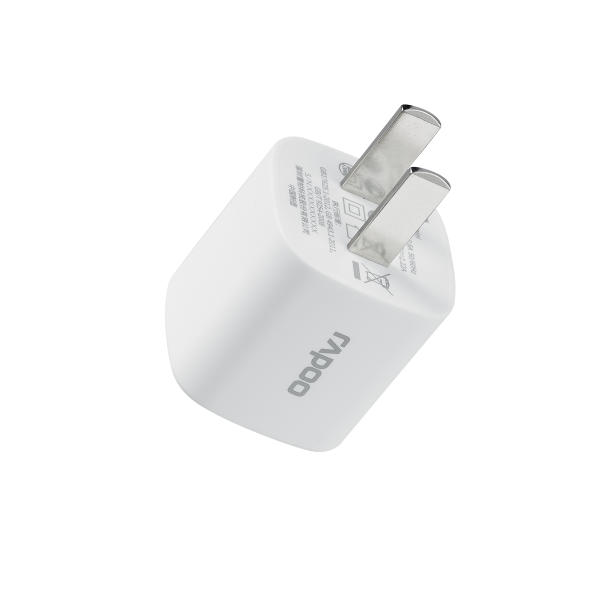 Adapter Củ Sạc 20W 1 Cổng Type C PD 3.0 Sạc Nhanh Cho iPhone, iPad RAPOO PA20 Mini - Hàng Chính Hãng