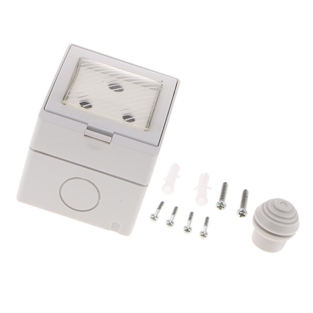 Waterproof South African Standard Wall Socket Panel 110-250V 16A