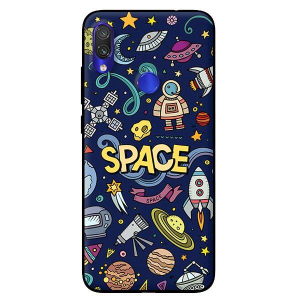 Ốp lưng in cho Xiaomi Redmi Note 7 mẫu Họa Tiết Vũ Trụ - Hàng chính hãng