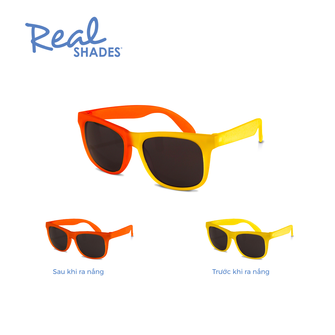 Kính Mát Trẻ Em REALSHADES Gọng Đổi Màu Yellow Orange 7SWIYLOR