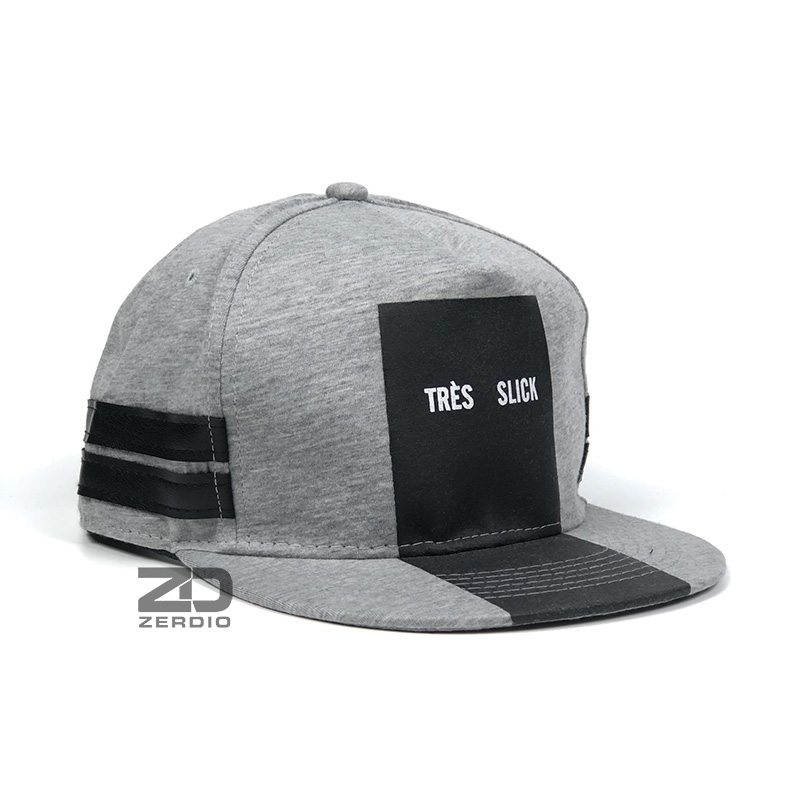 Nón Snapback hiphop Tres Slick xám cho cả nam và nữ