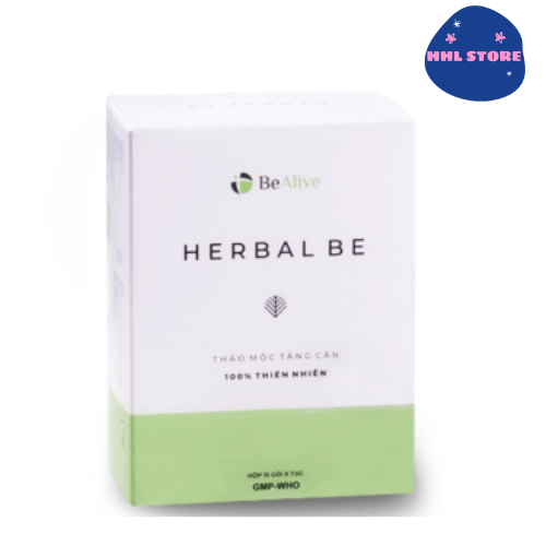 Viên Uống Thảo Mộc Bealive Herbal Be Hỗ Trợ Tăng Cân Tự Nhiên