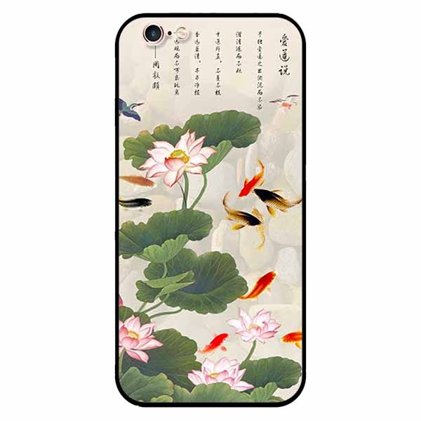 Ốp lưng in cho Iphone 6/ 6s Tranh Cá Koi