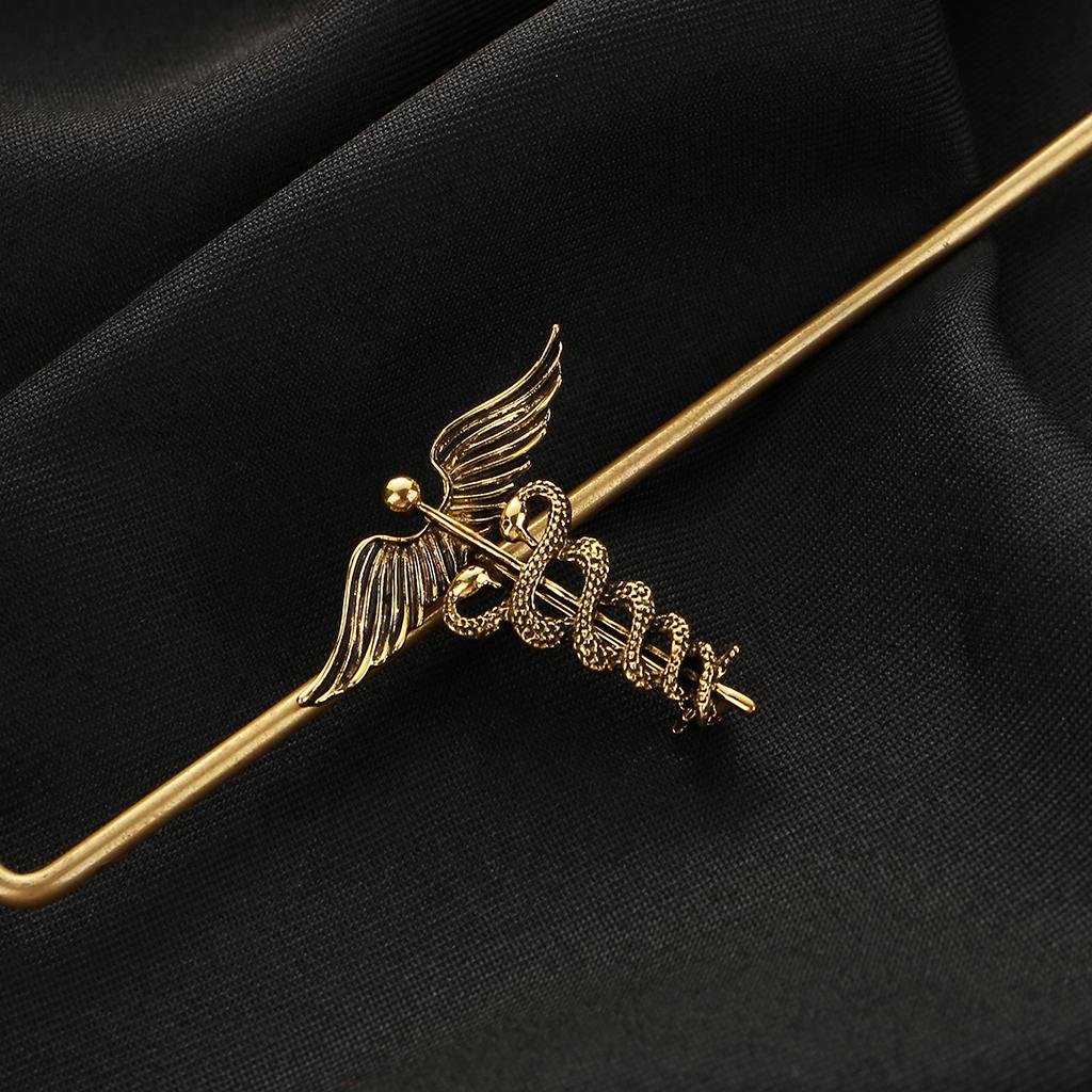 Mens Angel Wings Suit Brooch Badge Pins Collar Lapel Corsage
